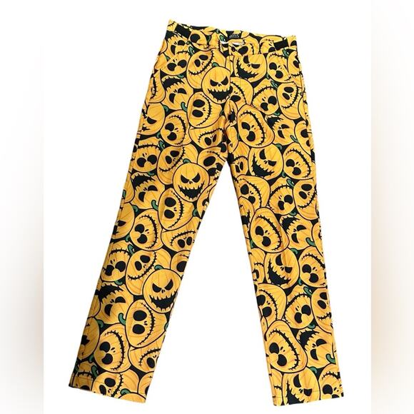 Halloween Pumpkin 3-Piece Suit Mens Size Medium Jacket,Pants & Necktie NWT - Picture 5 of 15